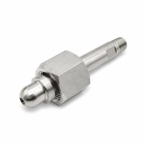 Cylinder Connector <br> CGA 540 Stainless Steel <br> Bull Nose Stem and Nut